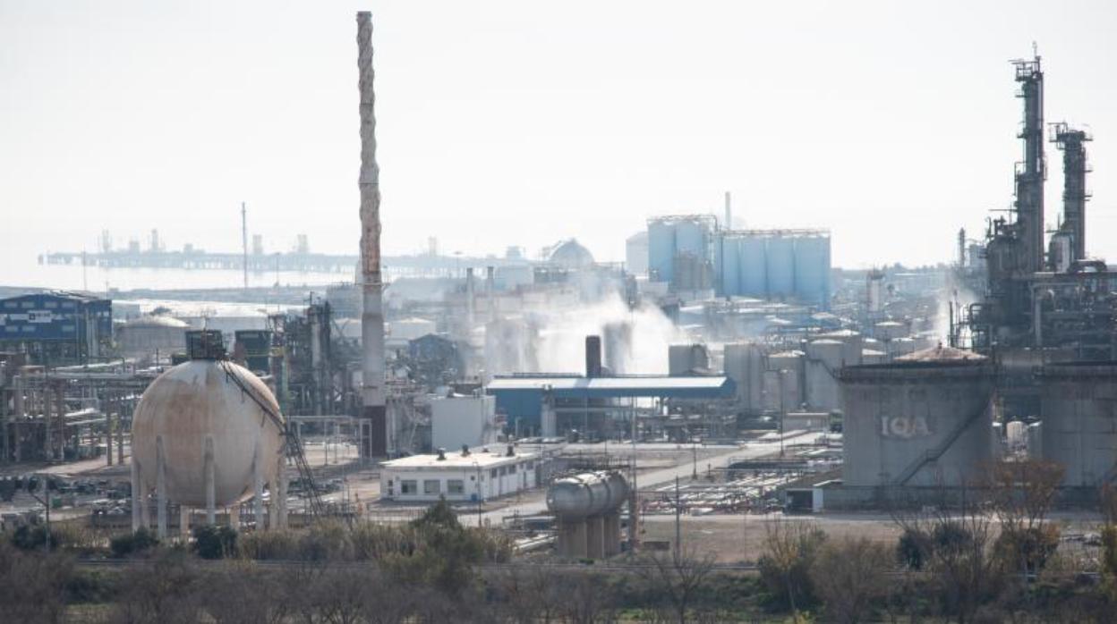 Vista del polígono petroquímico de Tarragona