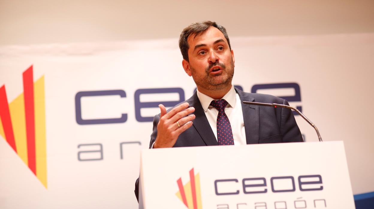 Ricardo Mur, presidente de CEOE-Aragón