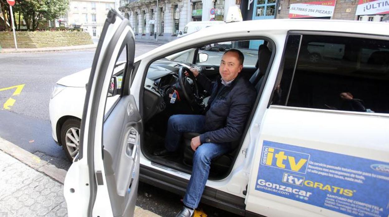 José Ramón Toubes, taxista