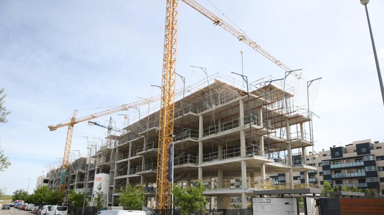 Construcción de viviendas en Valdemoro