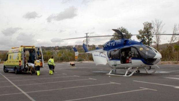 Dos intoxicados por la mala combustión de un brasero en Villarrubia de los Ojos