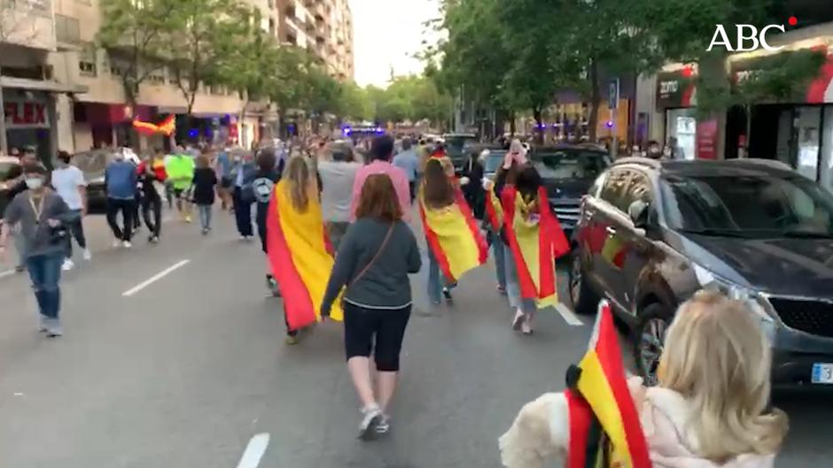 Pozuelo, Puente de Vallecas o Paseo de la Habana: los barrios de Madrid salen a protestar contra Sánchez