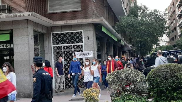 Los vecinos de Núñez de Balboa vuelven a salir a la calle para protestar contra el Gobierno