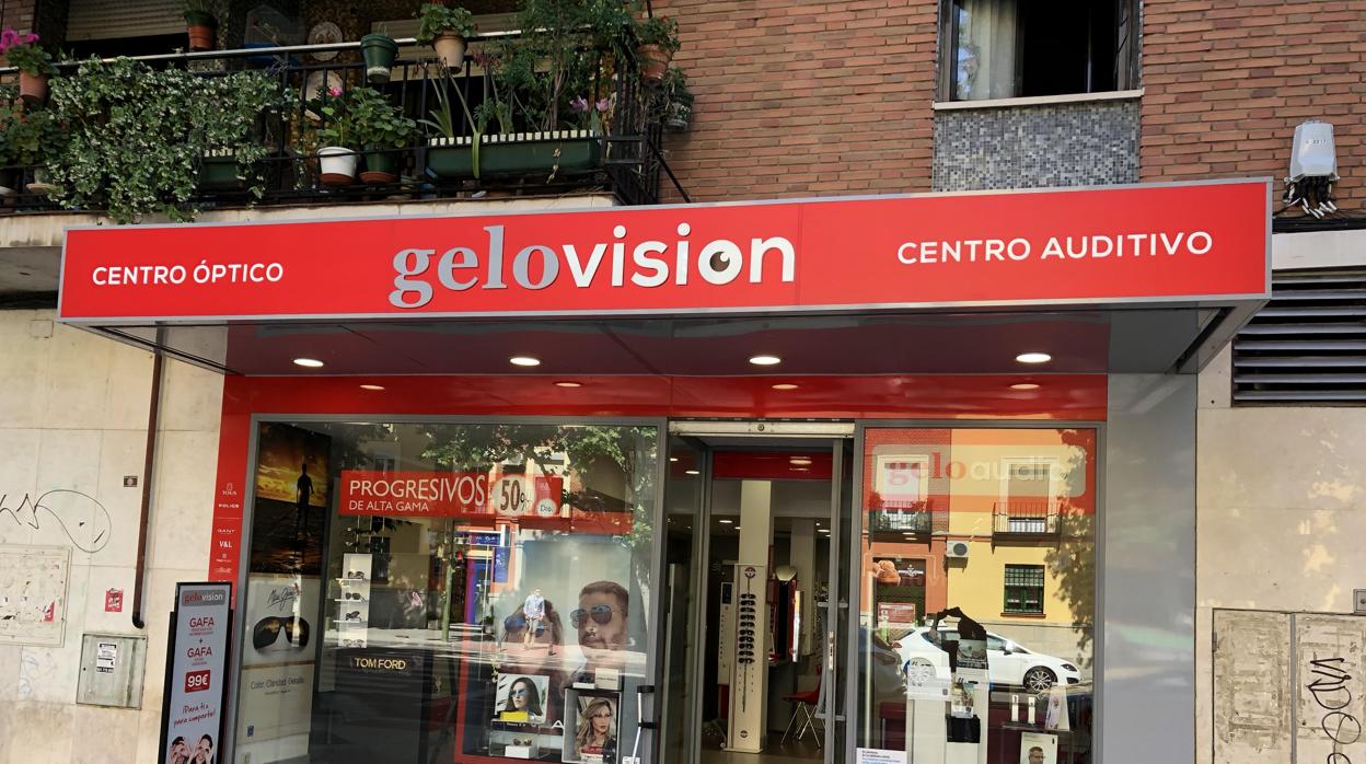 Una de las tiendas de Gelovisión