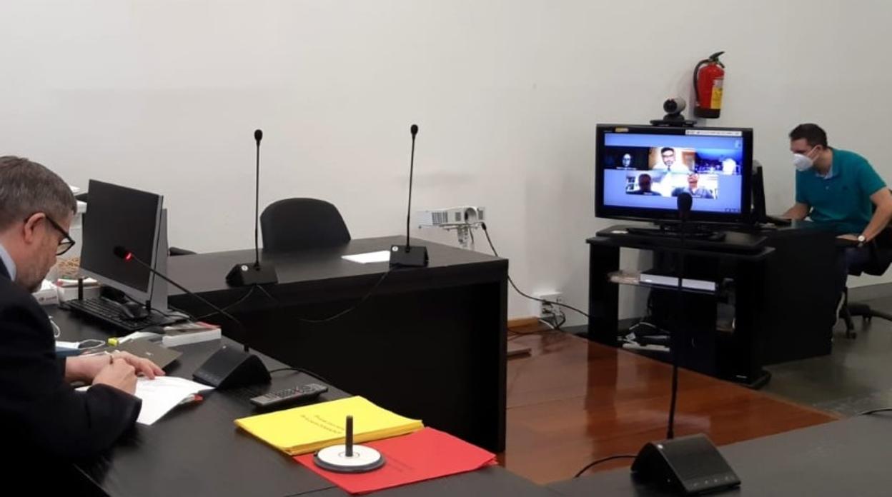 Imagen del primer juicio celebrado en el juzgado de Primera Instancia e Instrucción número 1 de Ciudad Real