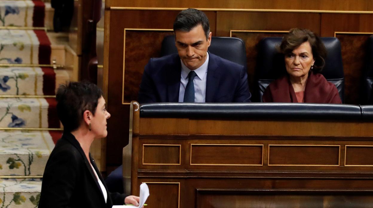 La portavoz de Bildu en el Congreso, Mertxe Aizpurua