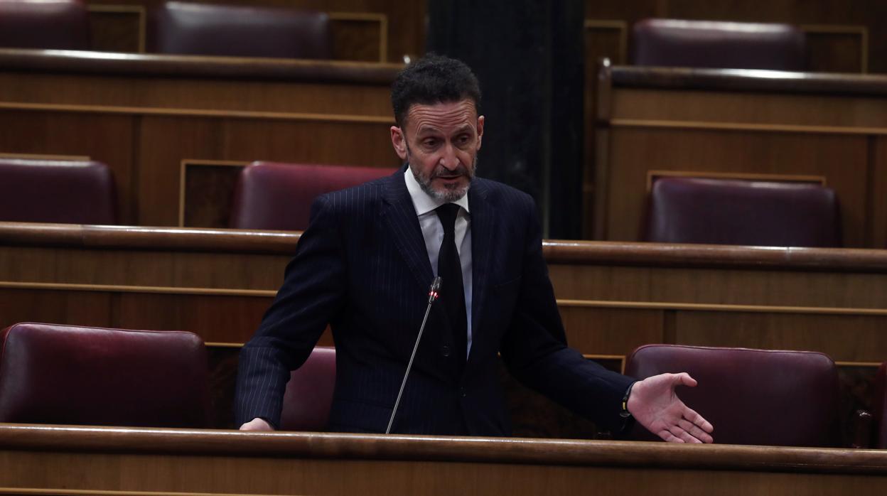 El portavoz de Cs en el Congreso, Edmundo Bal, el pasado miércoles en el Congreso