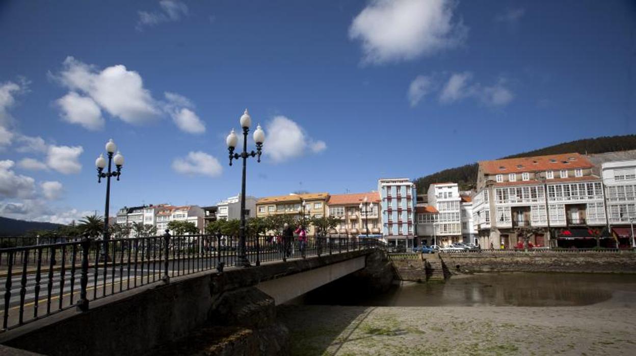 Imagen del centro de la localidad coruñesa de Cedeira