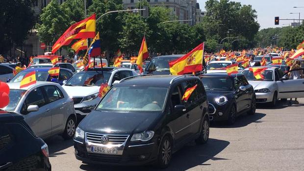Madrid colapsa por la manifestación contra el Gobierno