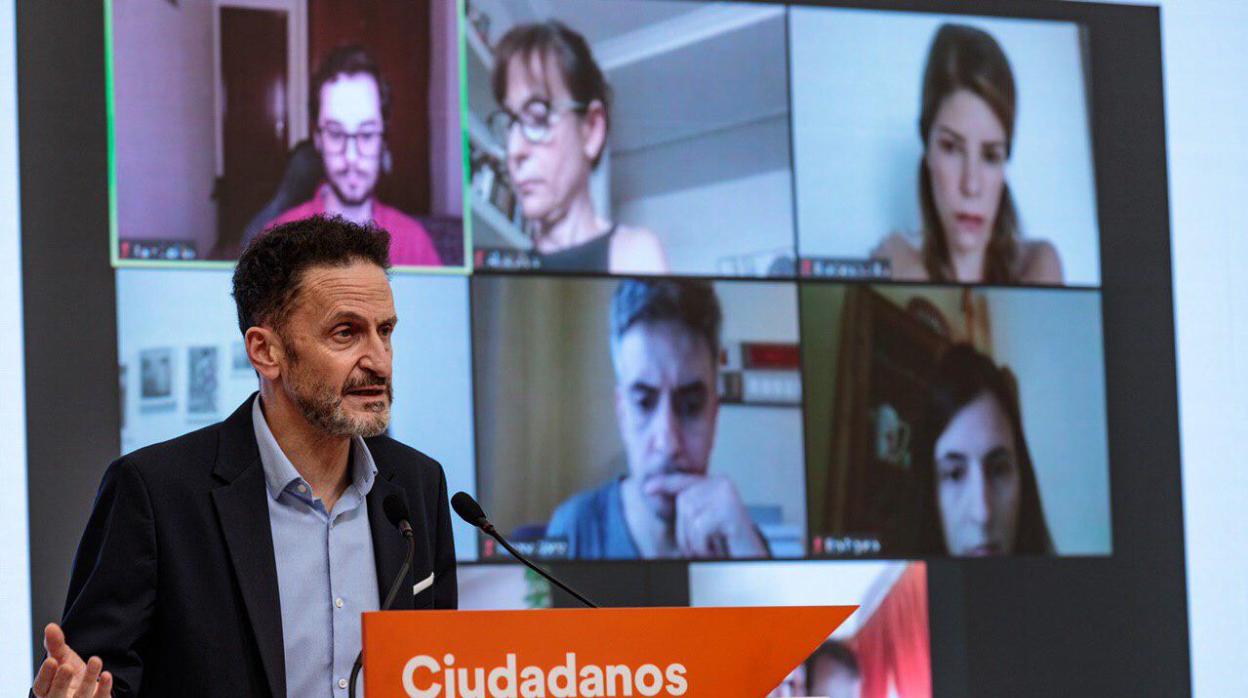 El portavoz adjunto de Cs en el Congreso, tras el Comité Permanente de los liberales