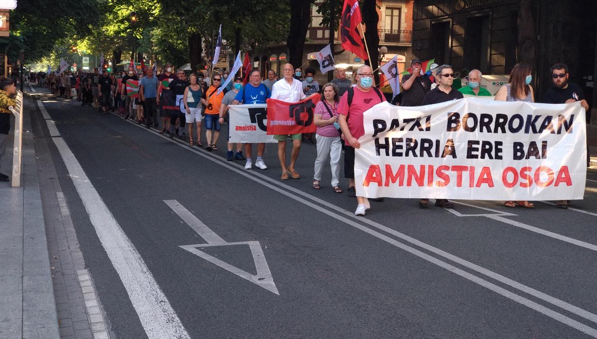 Manifestación por Patxi Ruiz esta tarde en Bilbao