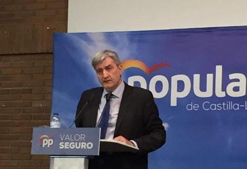 El portavoz del PP en el Ayuntamiento de Tarancón, José Manuel Salas