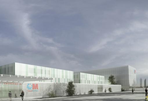 Así será el futuro hospital de pandemias: un macrocomplejo de 70.000 metros en Valdebebas