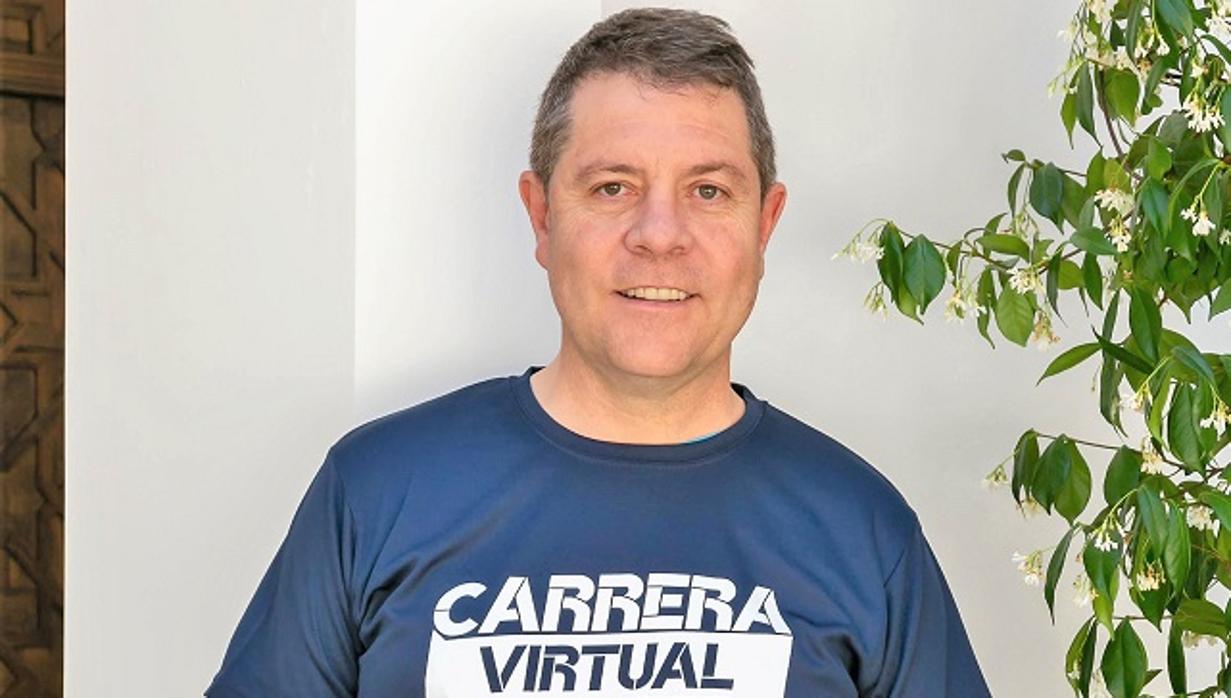 Page, preparado para la carrera virtual de la Fundación Eurocaja Rural