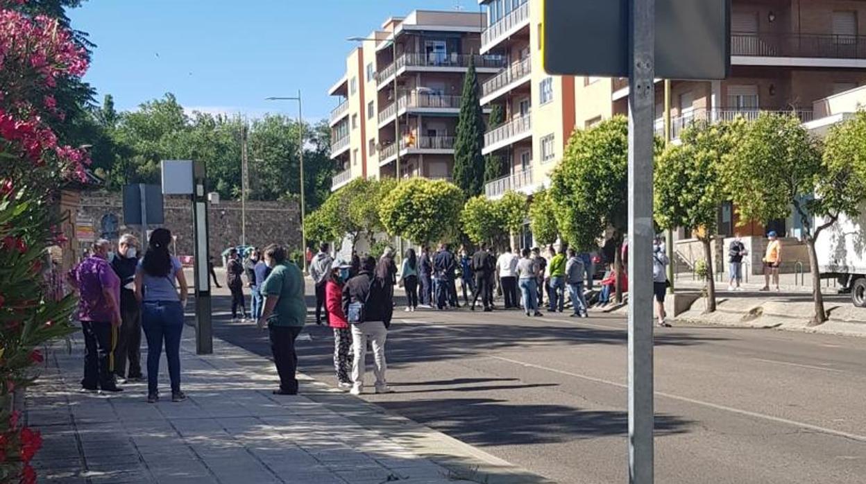 La calle del Duque de Lerma esta mañana