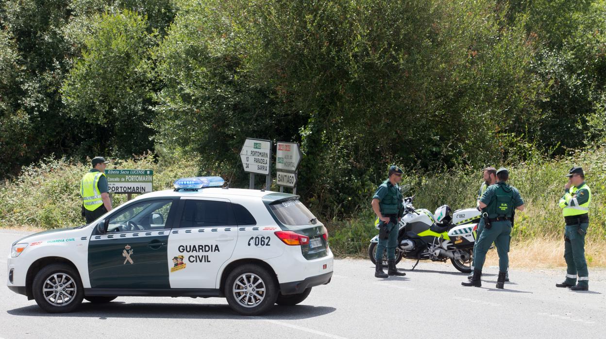 La Guardia Civil en Galicia, en una imagen de archivo