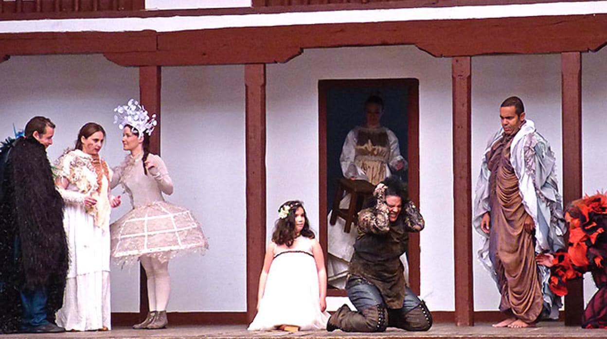 Representación de la obra teatral «La Hidalga del Valle», en una edición anterior del festival