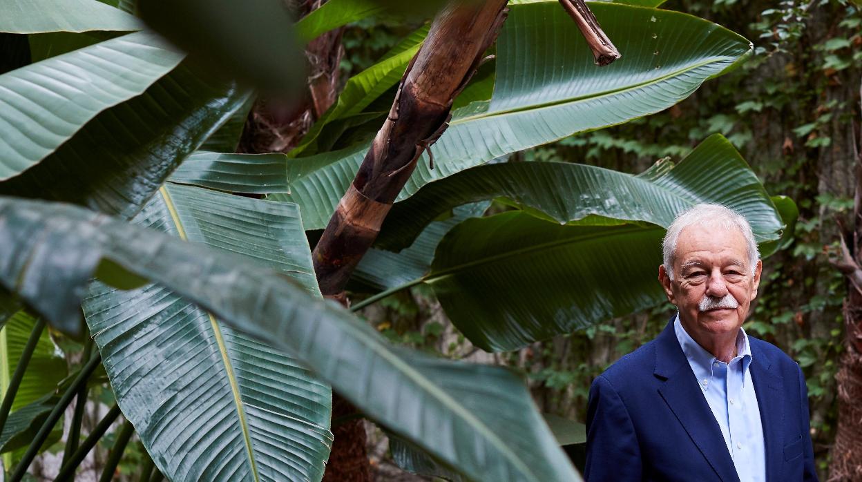 Eduardo Mendoza, durante la presentación de su última novela