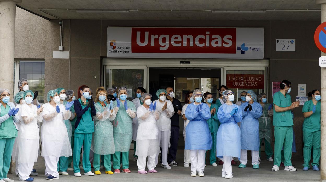 Sanitarios de Castilla y León durante la pandemia por Covid-19