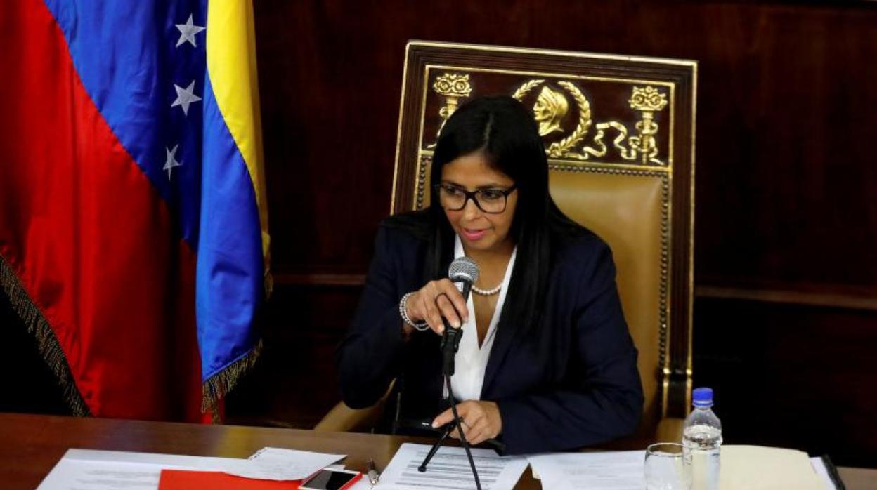 La vicepresidenta venezolana Delcy Rodríguez