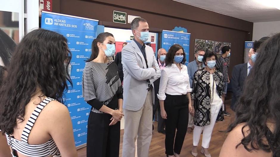 Los reyes en Aldeas Infantiles