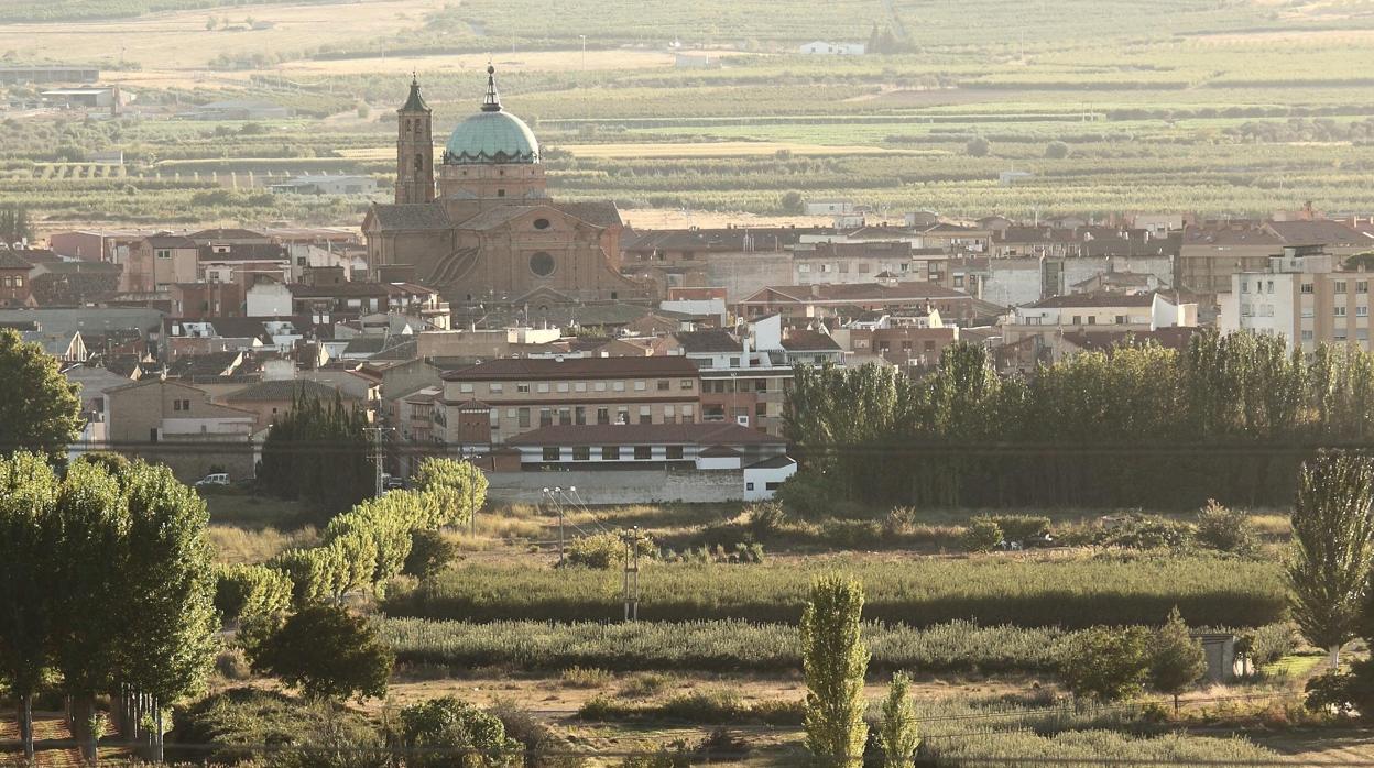 Vista panorámica de La Almunia de Doña Godina (Zaragoza)