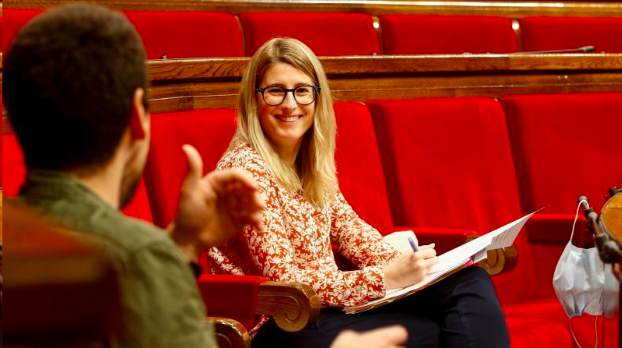 Artadi, en el Parlamento de Cataluña