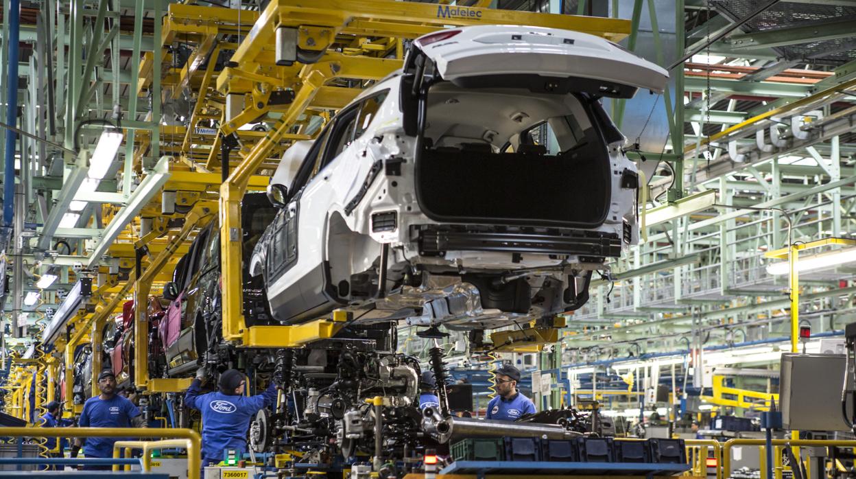 Imagen de archivo de la planta de Ford en Almussafes