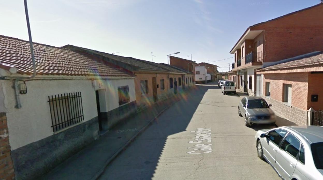 Calle de la Estación, lugar donde se produjo la agresión