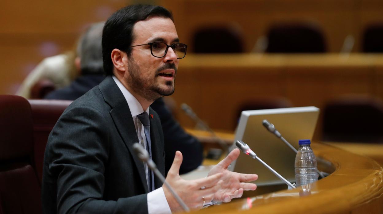 El ministro de Consumo, Alberto Garzón