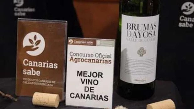 Brumas de Ayosa Malvasía aromática dulce, mejor vino de Canarias en 2020