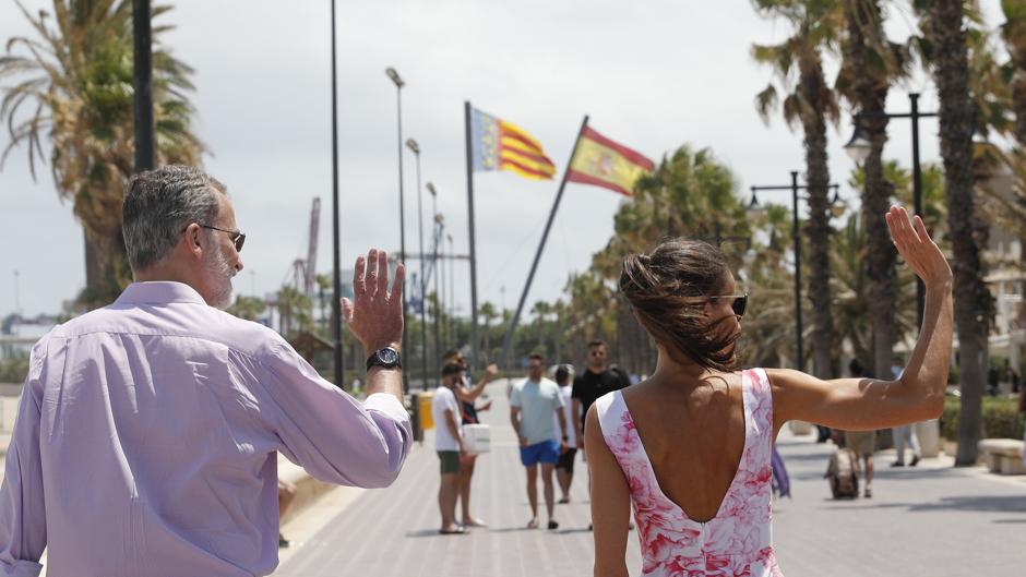 El secreto del restaurante de la playa de Valencia en el que han almorzado este viernes los Reyes