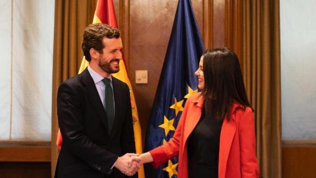 Mitin de PP+Cs| Pablo Casado e Inés Arrimadas en directo desde Guernica de cara a las elecciones vascas