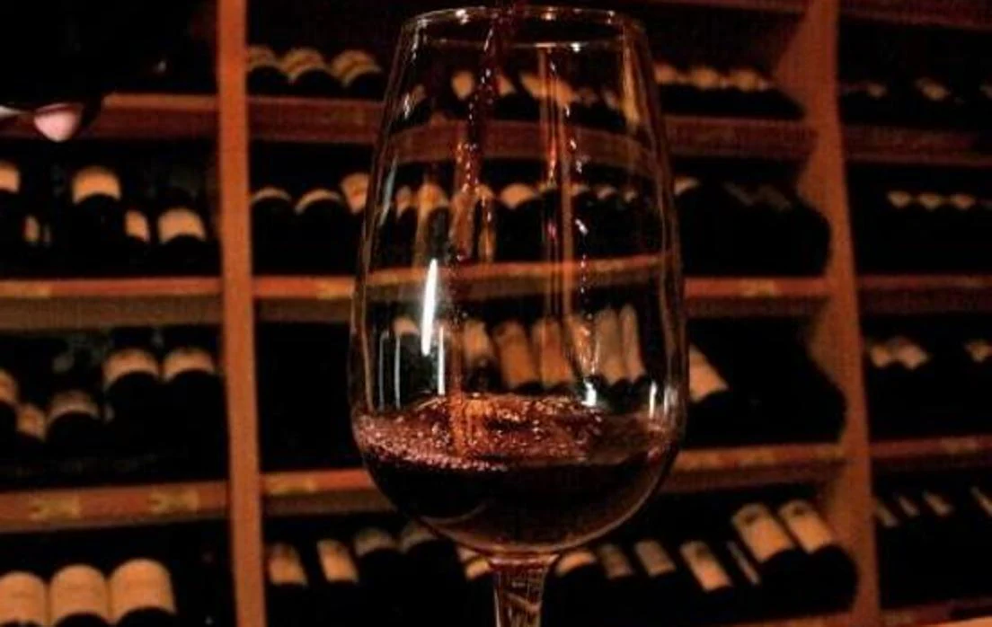 Una copa de vino, en una imagen de archivo