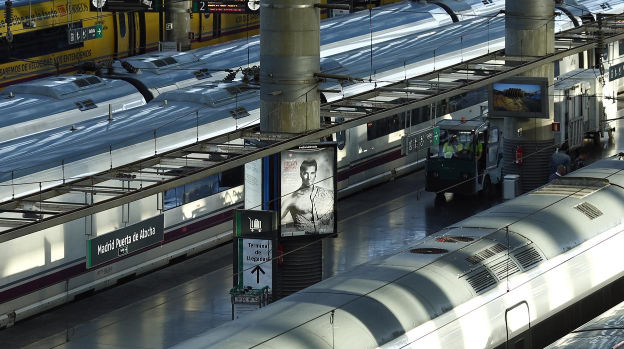 Interior de la estación de Atocha