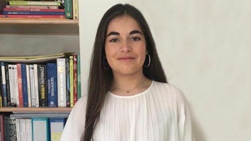 Nuria Pérez, alumna del colegio Las Agustinas de Valladolid