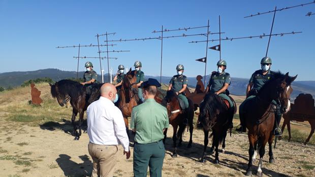 Caballería de Guardia Civil vigilará el Camino de Santiago