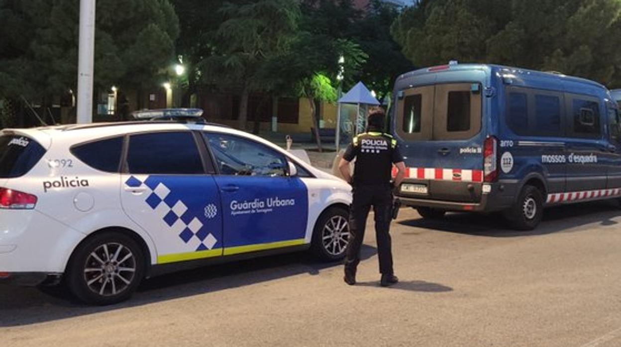 Agentes de la Guardia Urbana de Barcelona