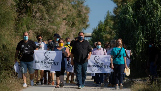 Los rebrotes frustran el primer baño de masas de los presos del 1-O