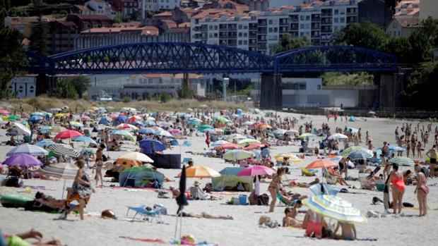 Alerta naranja en el sur de Pontevedra por altas temperaturas