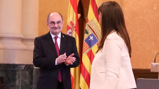 Lambán presume de la gestión del Covid tras convertirse Aragón en el peor foco de España