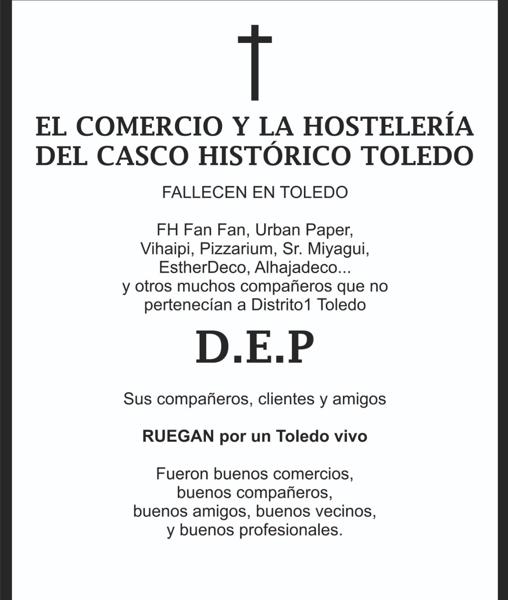 Comerciantes del Casco de Toledo creen que las obras de la calle Comercio no son «prioritarias» y les darán «la puntilla»