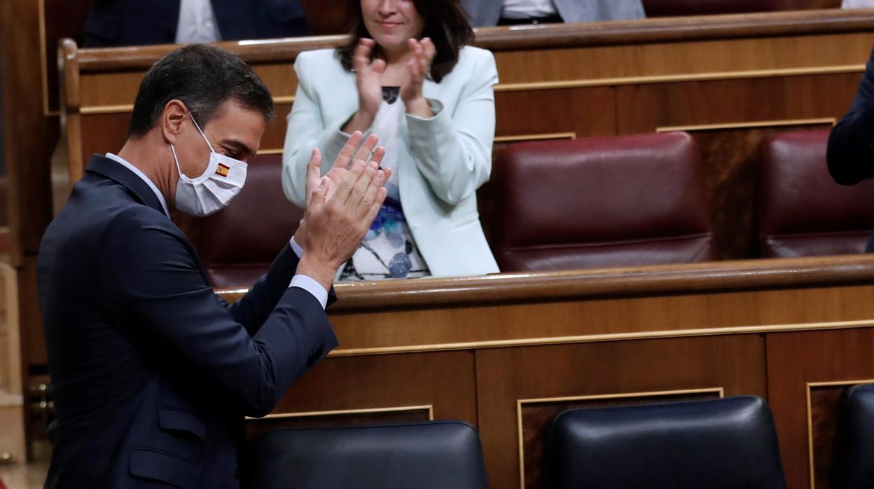 Pedro Sánchez, en el Congreso