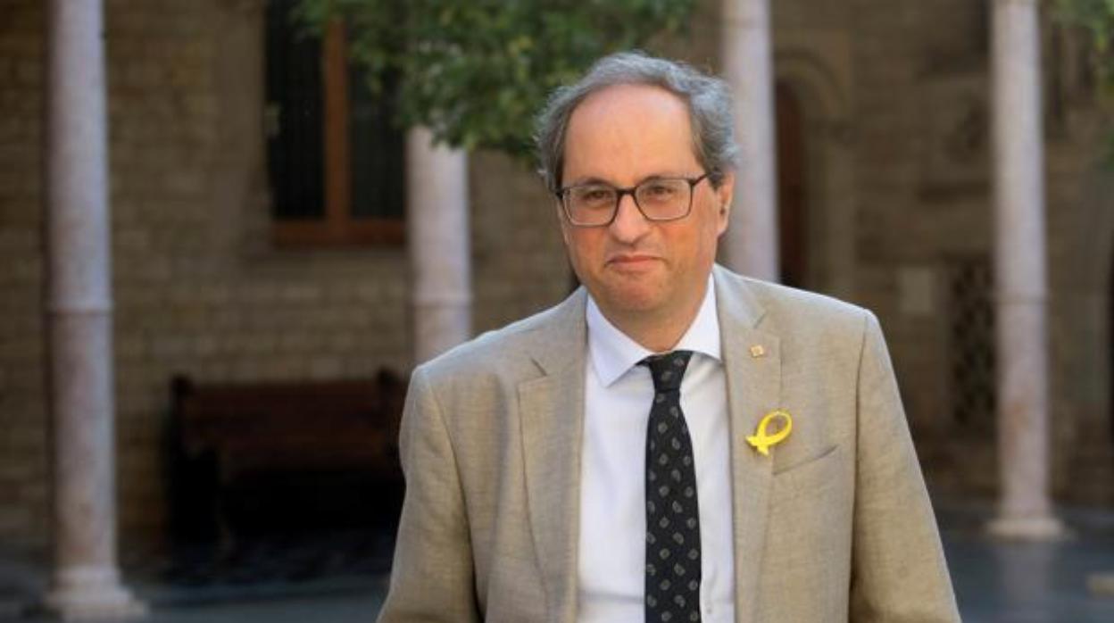 El presidente de la Generalitat, Quim Torra