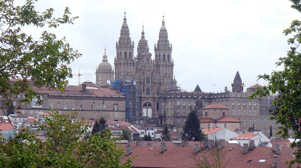 Imagen de la Catedral de Santiago, que acogerá celebraciones religiosas por el día del Apóstol