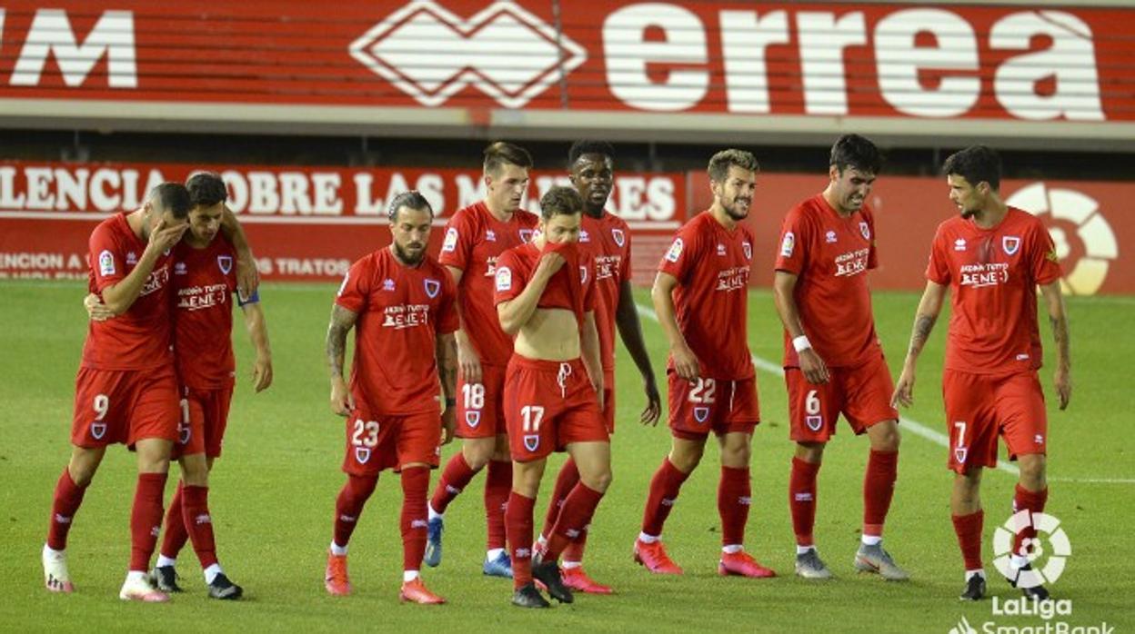 El Numancia, el día de su descenso a Segunda B