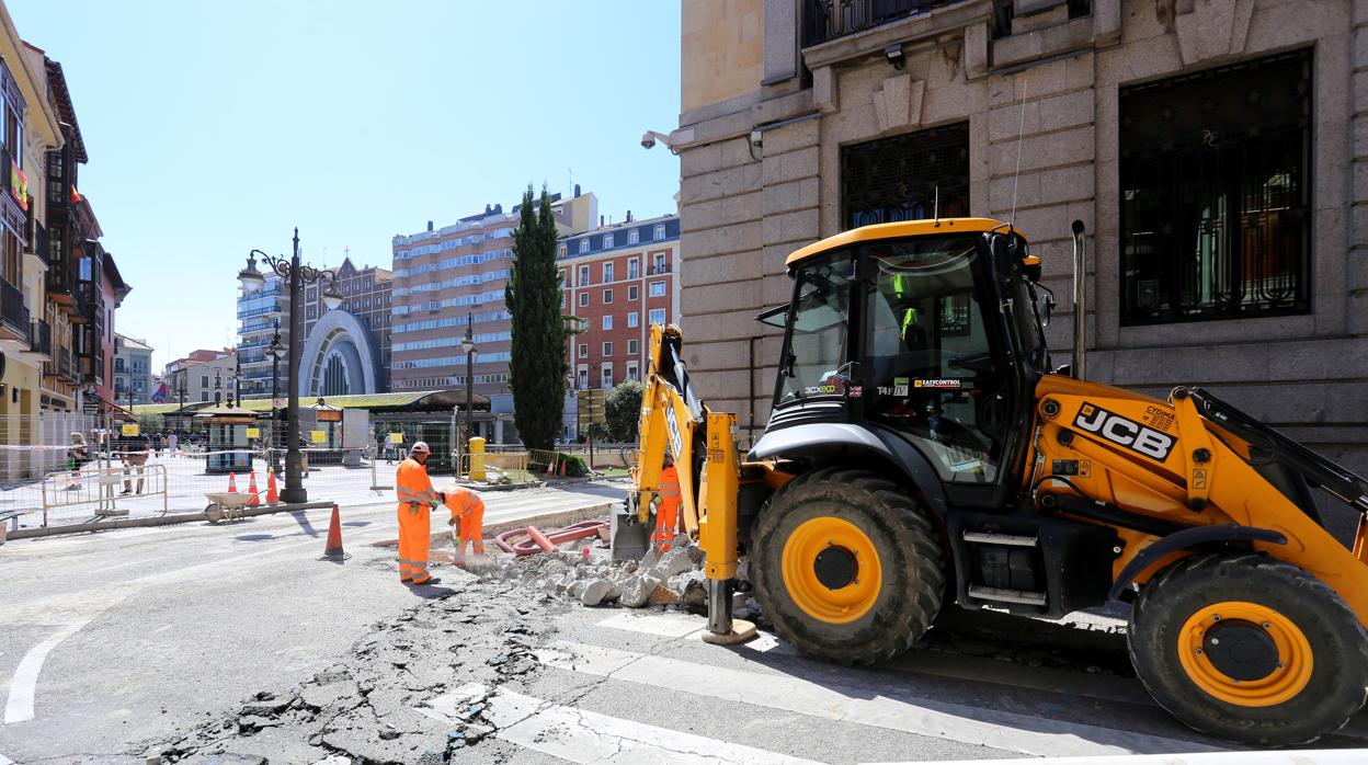 Obras en Valladolid