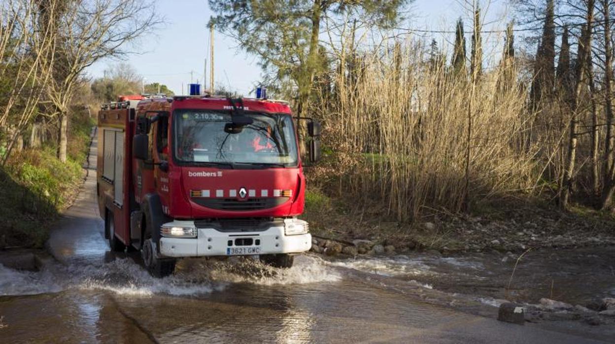 Un vehículo de los Bomberos, en una imagen de archivo