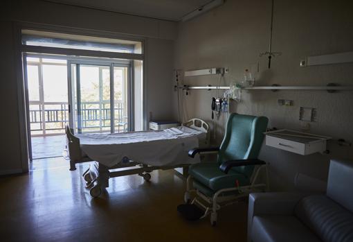 Habitación vacía de un hospital