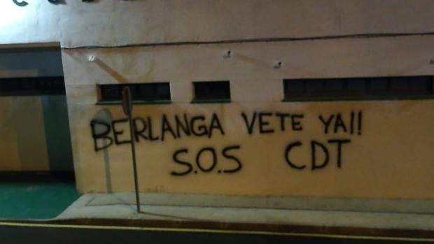 Pintadas en el Salto del Caballo contra Berlanga, máximo accionista del Toledo